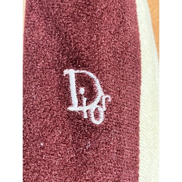 Vintage Christian Dior Brown OS Robe De Chambre Old Money Preppy Luxury - Picture 9 of 16